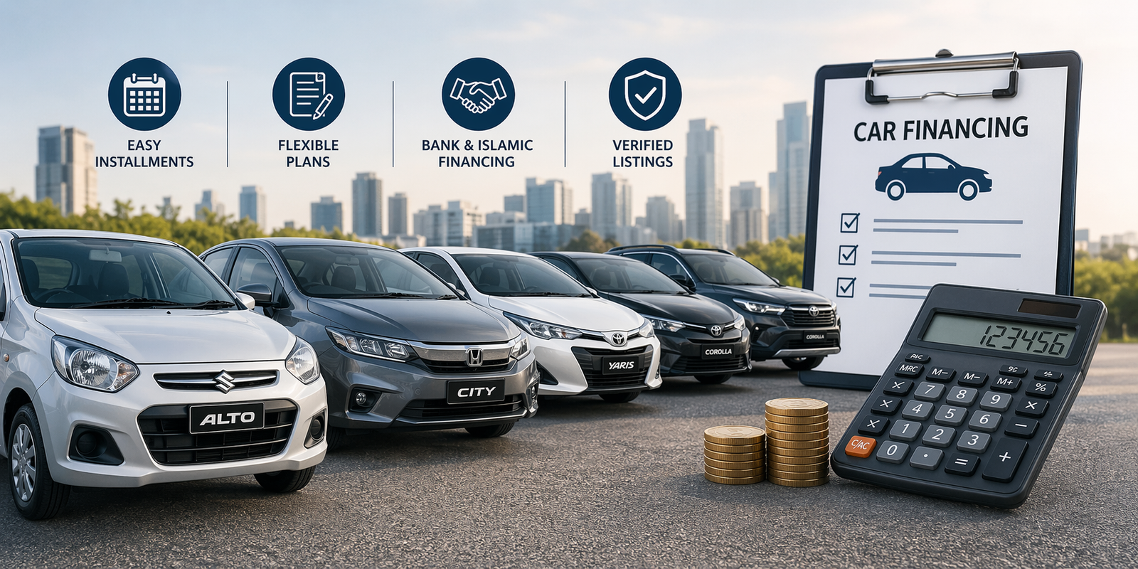 Cars on Installments in Pakistan Best Options in 2026