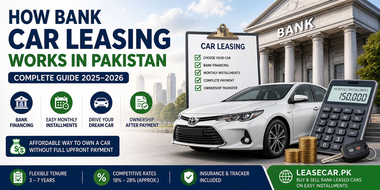 How Bank Car Leasing Works in Pakistan – Complete Guide