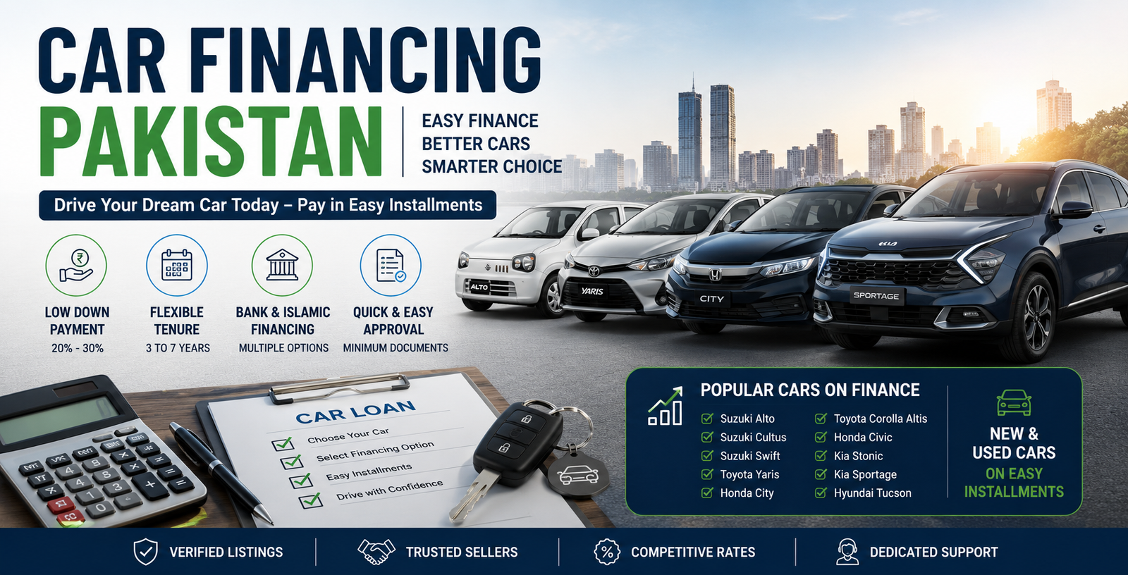 Car Financing Pakistan: Complete Guide to Car Loans, Installment Plans & Leased Cars (2025–2026)