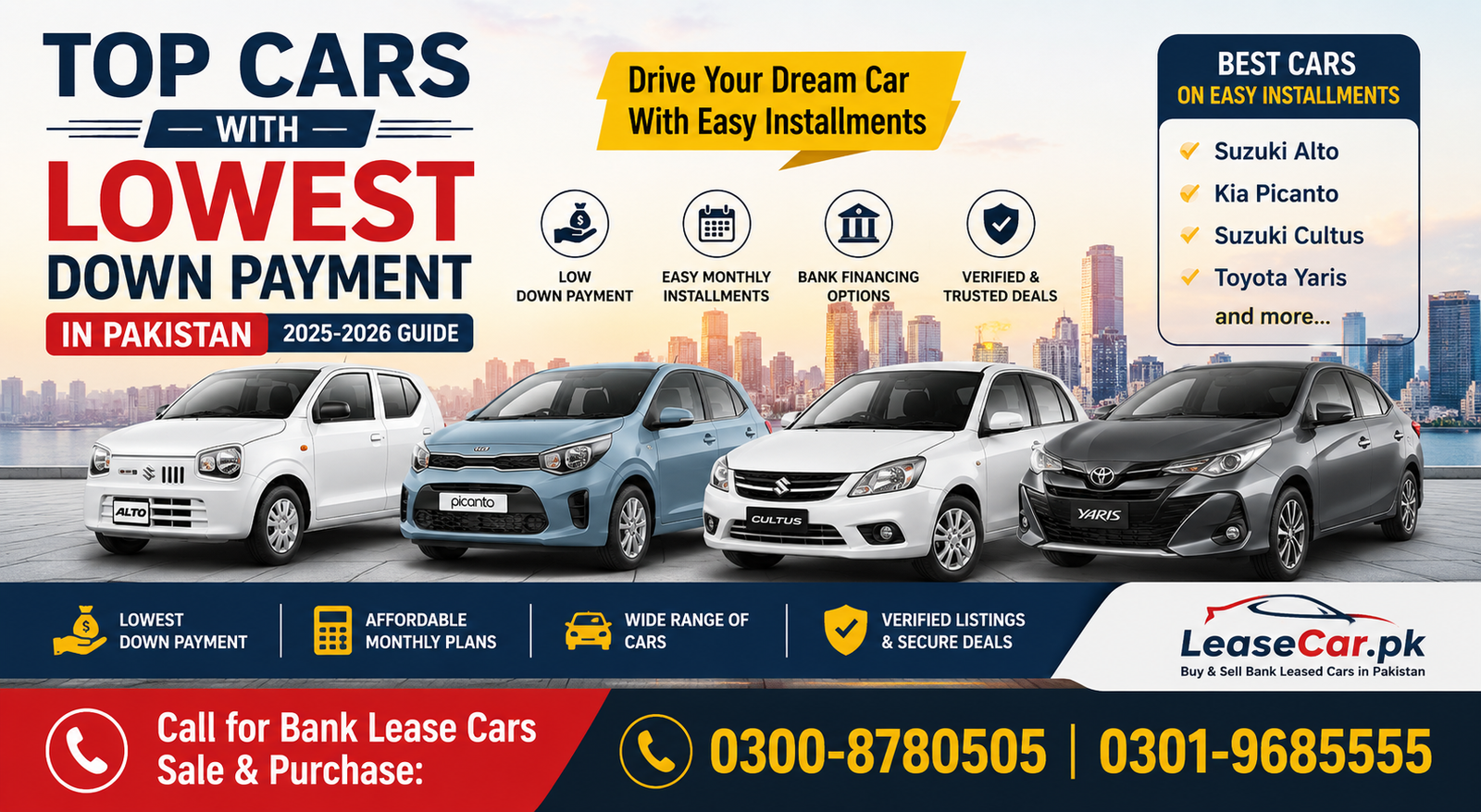 Used Toyota Corolla Installment Plans Pakistan (2025–2026 Guide)