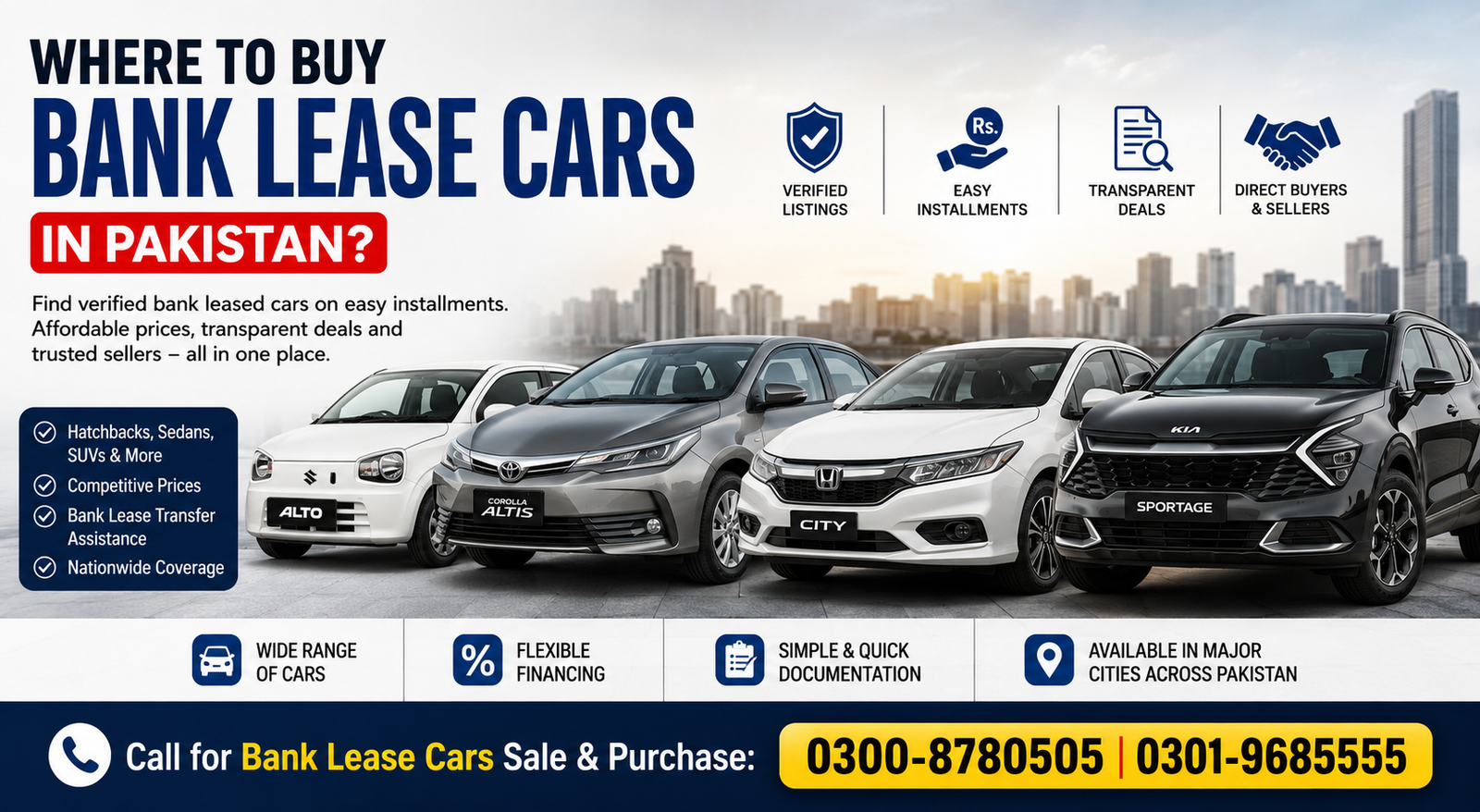 Where to Buy Bank Leased Cars in Pakistan?