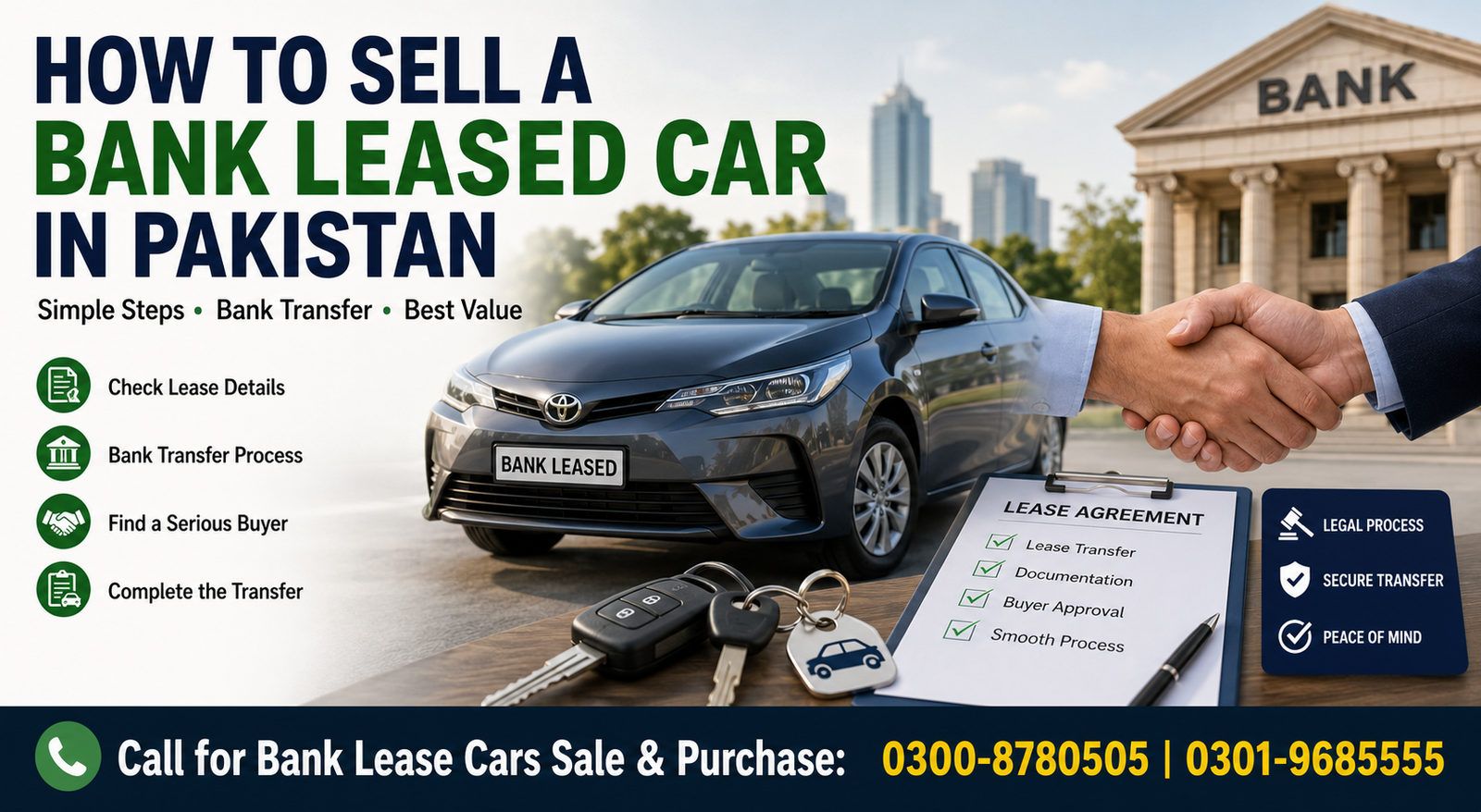Complete 2026 Guide:How to Sell a Bank Leased Car in Pakistan
