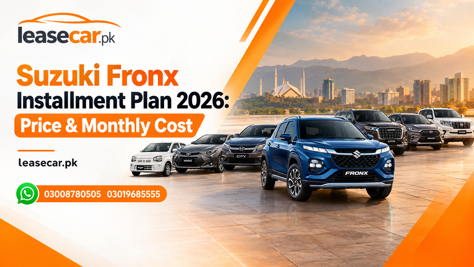 Suzuki Fronx Installment Plan 2026: Price & Monthly Cost