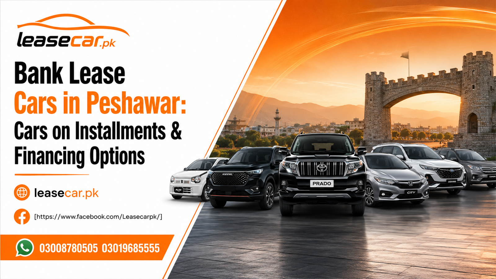 Bank Lease Cars in Peshawar: Cars on Installments & Financing Options