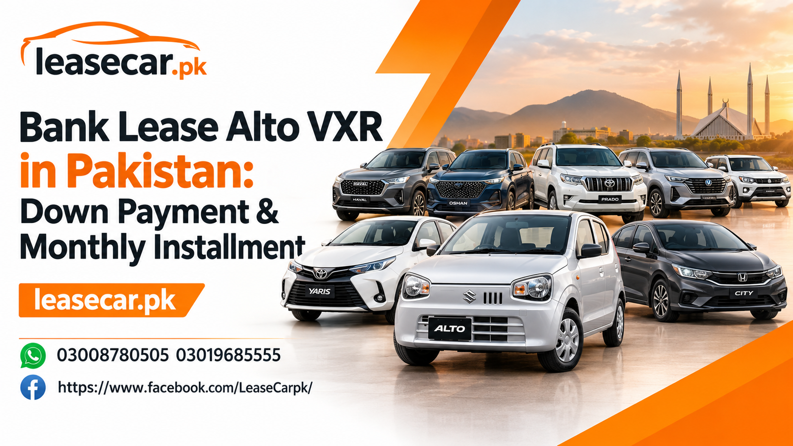 Bank Lease Alto VXR in Pakistan: Down Payment & Monthly Installment